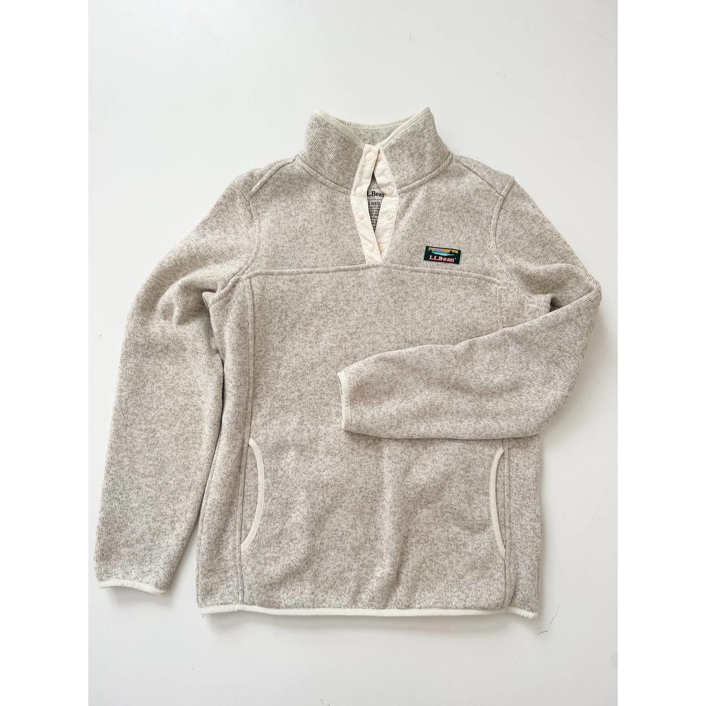 Women's L.L.Bean Sweater Fleece Pullover Size Small Regular